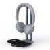 Yealink BH72 with Charging Stand Microsoft Teams Light Gray USB-A Standard Bluetooth Wireless Headset