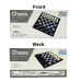 International Chess Set Magnetic Game 25cm x 25cm Ready Stock