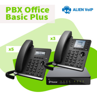 Office Basic Plus Bundle Call Center IP PBX IP Phone Ready Stock