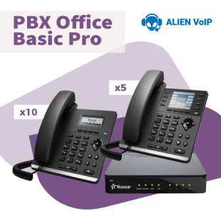 Office Basic Pro Bundle Call Center IP PBX IP Phone Ready Stock