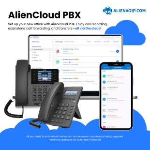 AlienCloud PBX Cloud-Based Business Phone System