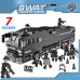 Block Brick Toy Building Block 1092pcs Police SWAT Mobile toy mainan Malaysia local stock C0547