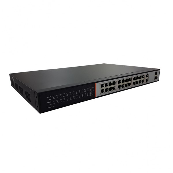 24 Port PoE Switch